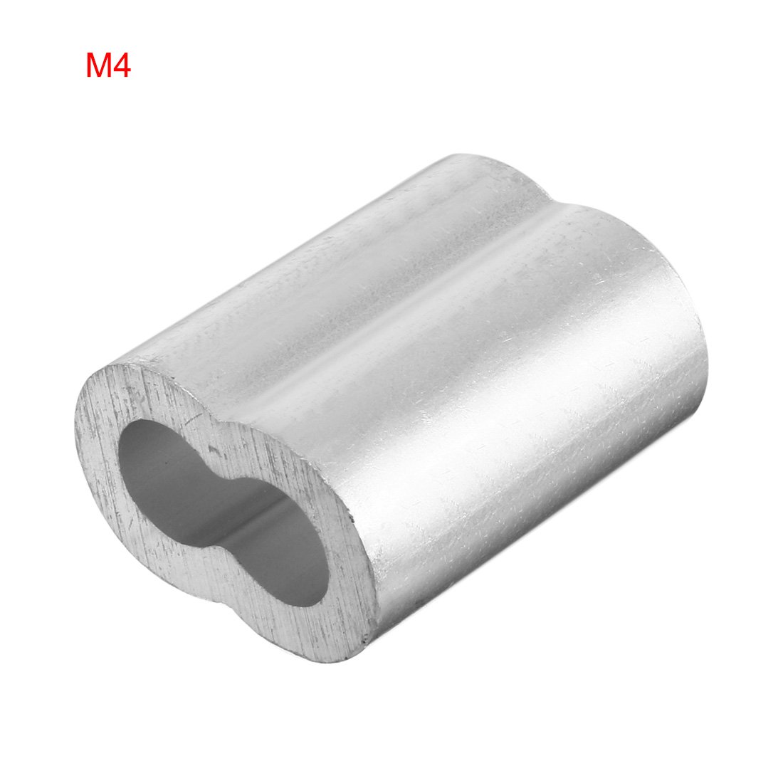 Cable Acero Inoxidable 1x19 Dedales Para Cable De Acero - Kit 51 Piezas, Acero Inoxidable 304, Tamaños 1.5mm A 8mm Acero Inoxidable Grúa Construcción