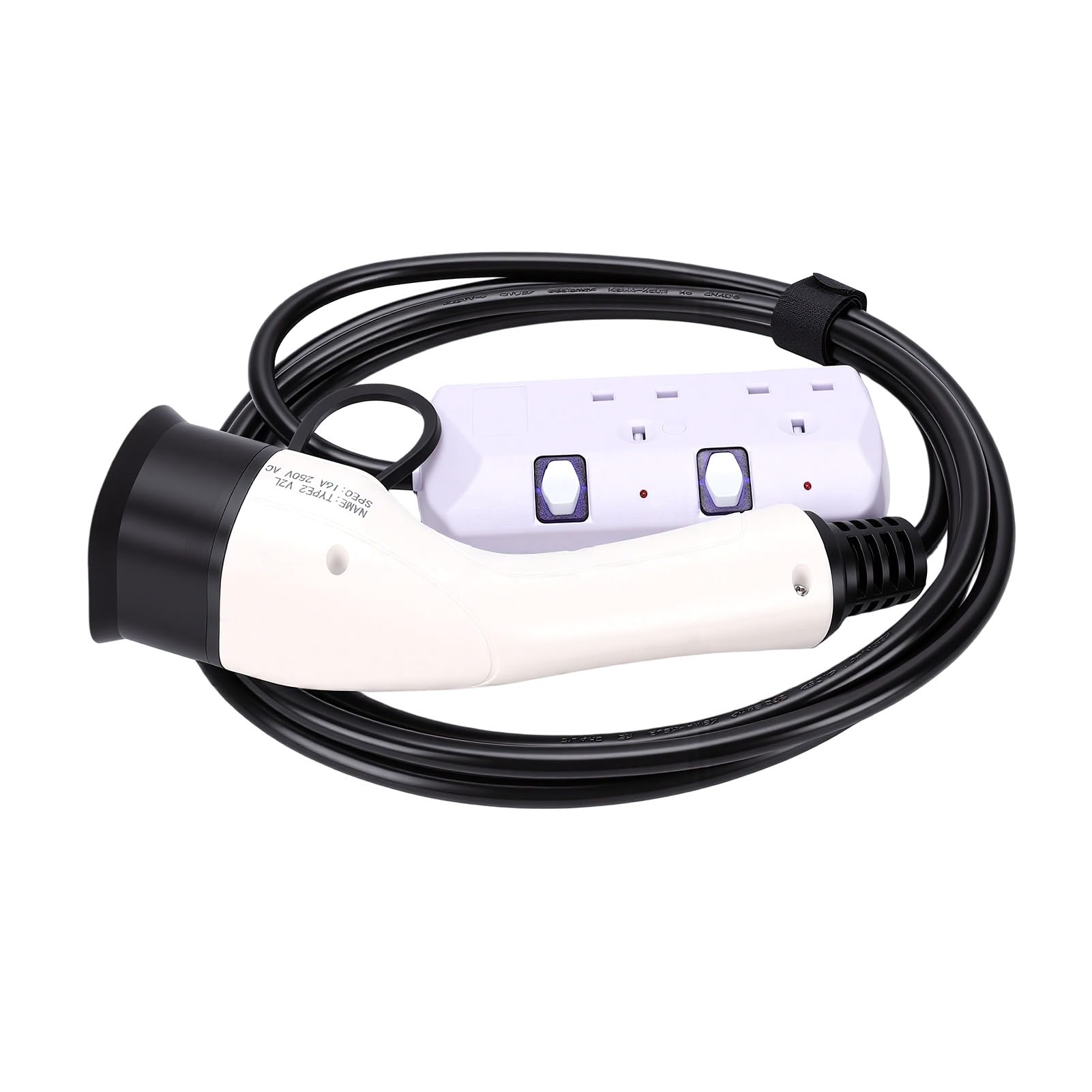 aqxreight Adaptador de Vehículo a Carga Tipo 2, 9.84 Pies, 16A, IP55, 7