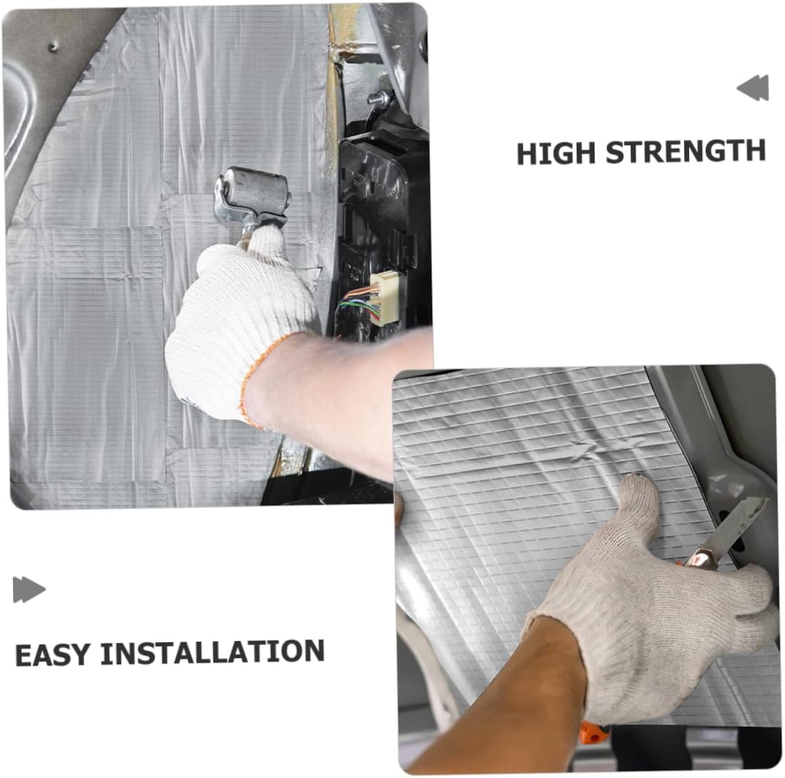 20pcs Automotive Sound Deadening Mat Shield Insulation Wrap for Isolation Car Easy Installation