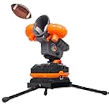 Furlihong 389BH Football Machine for Kids & Teens, Automatic & Manual Thrower, 3 Adjustable Angles, Left-Right Oscillation, Ideal for Catch & Pass Drills