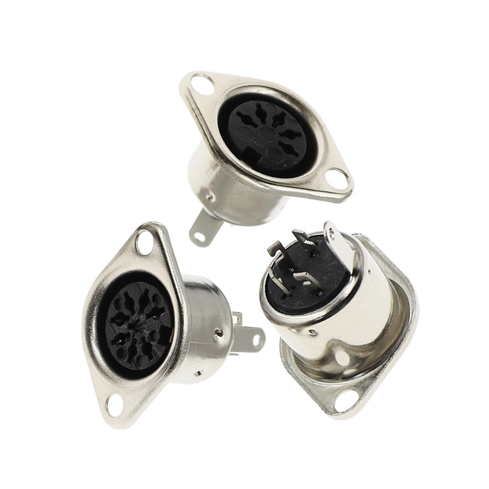 3/4/5/6/7/8-polige Buchse, DIN-Adapter, MIDI-Kabelanschluss, 1 Stück (3-polig)