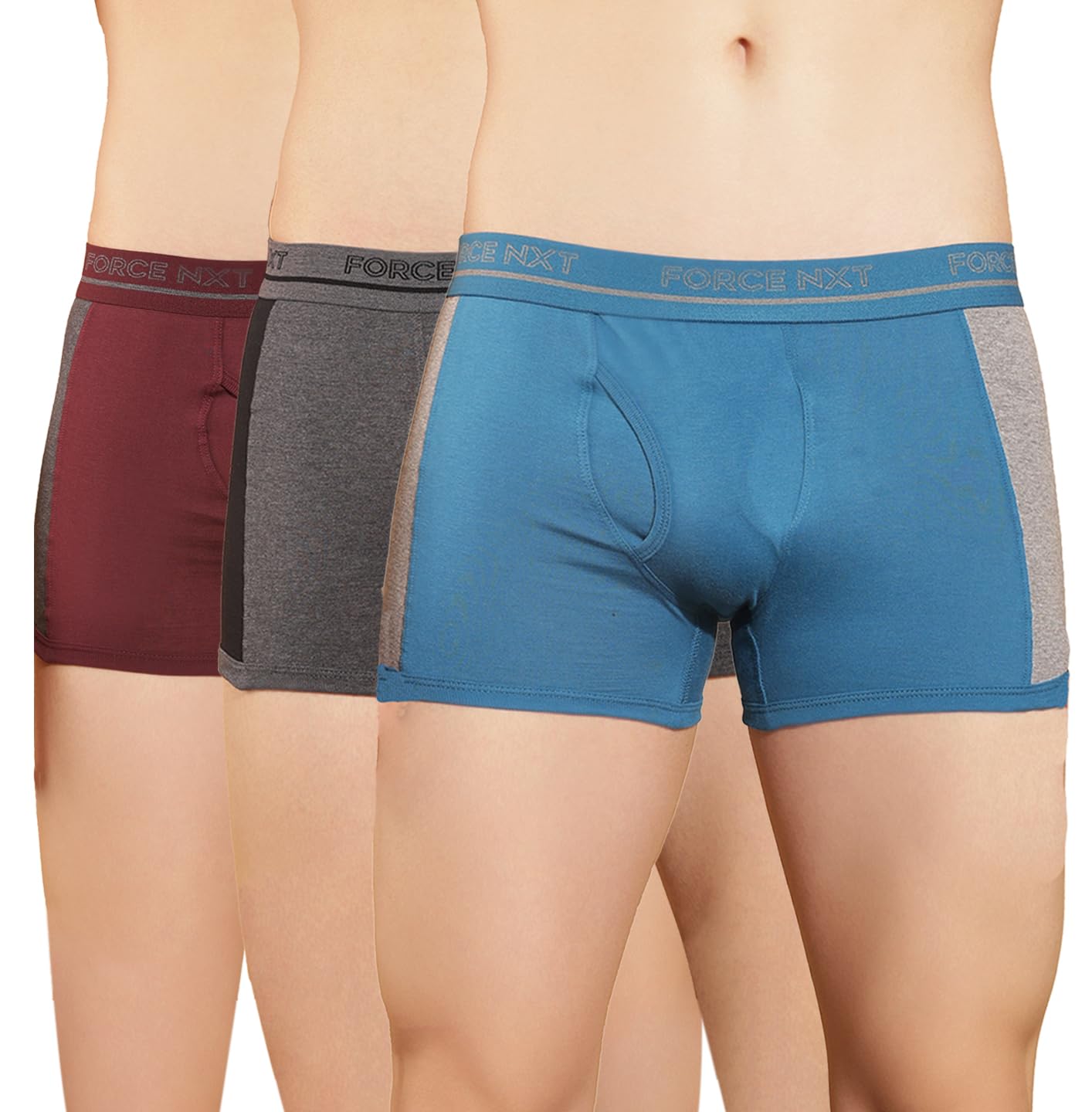 Men's Cotton Solid Trunks-image-38