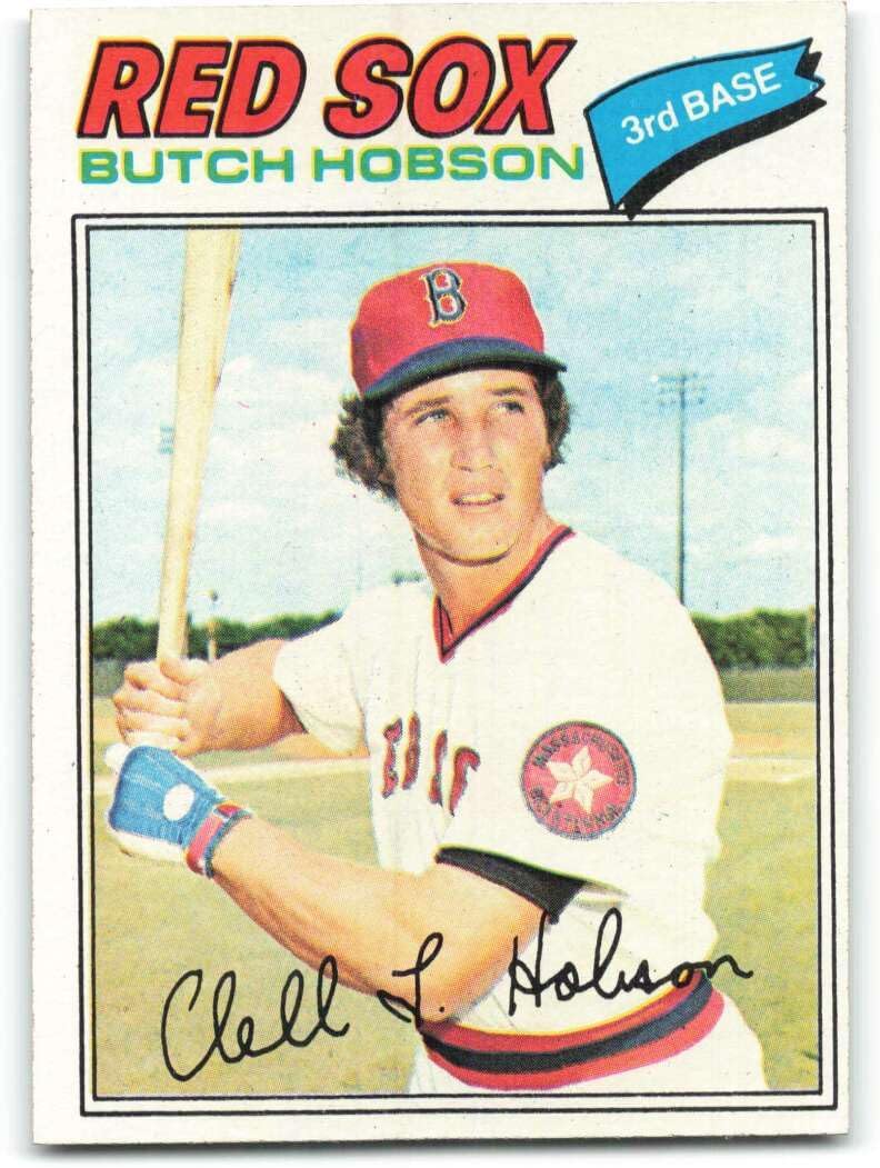 Butch Reed Rookie Card Amazon.com: 1977 Topps #89 Butch Hobson NM+ RC Rookie Red Sox Baseball ...