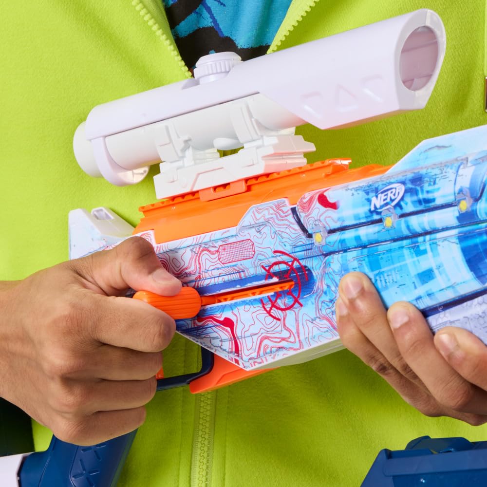 Nerf Loadout, blaster Arctic Zerostriker e dardi N1