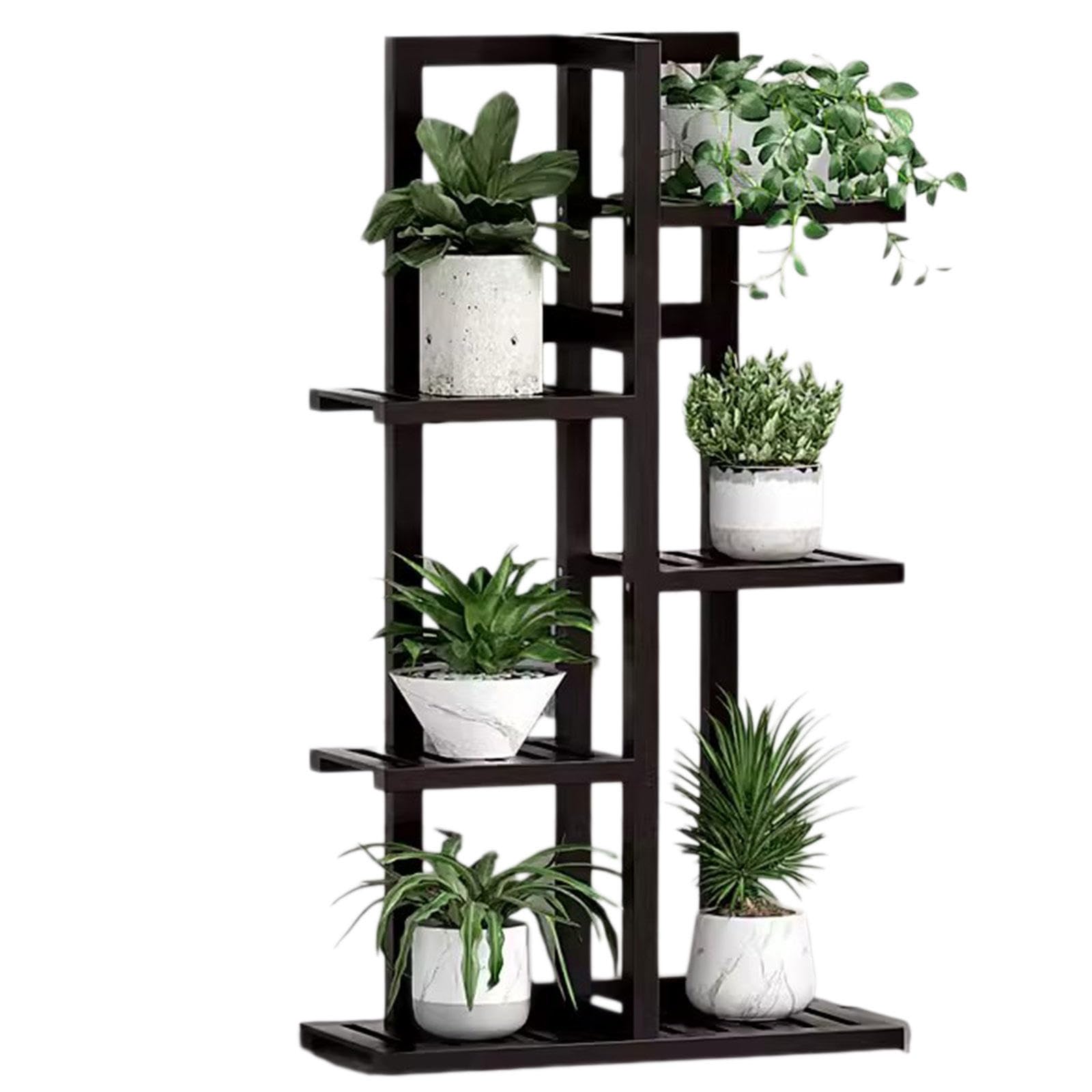 Support à plantes intérieur extérieur étagère fleurs gain de place