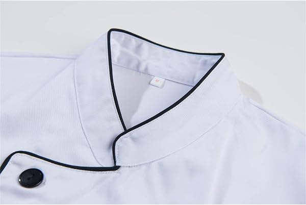 MISEMIYA Men's Chef Jacket Mz-8421b Chaqueta de chef para hombre MZ-8421B Hombre (Pack de 1) - 3