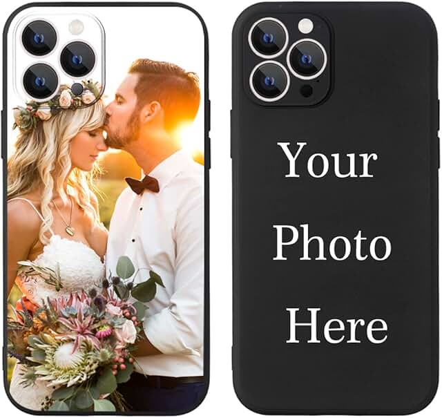 Custom Pictures Phone Case for iPhone 17/16/15/14/13/12/11 Pro Max Mini,...