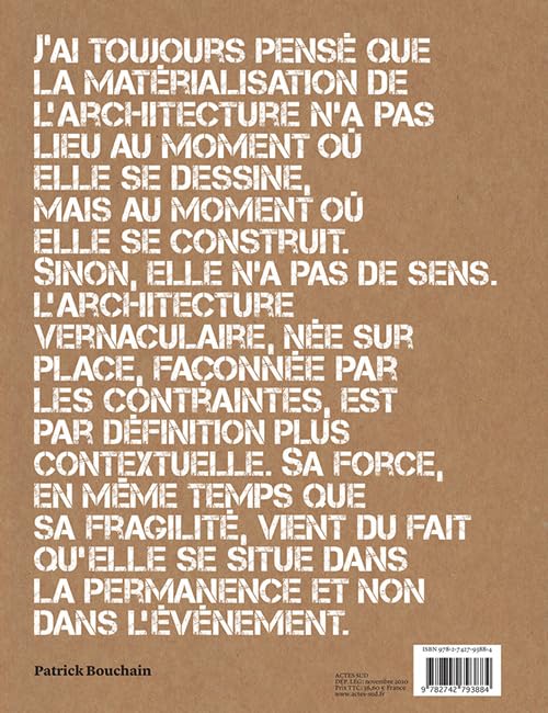 Learning from vernacular: Pour une architecture vernaculaire