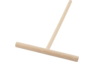 Beechwood Crepe & Pancake Batter Spreader: The Perfect Crepe Tool for Flat...
