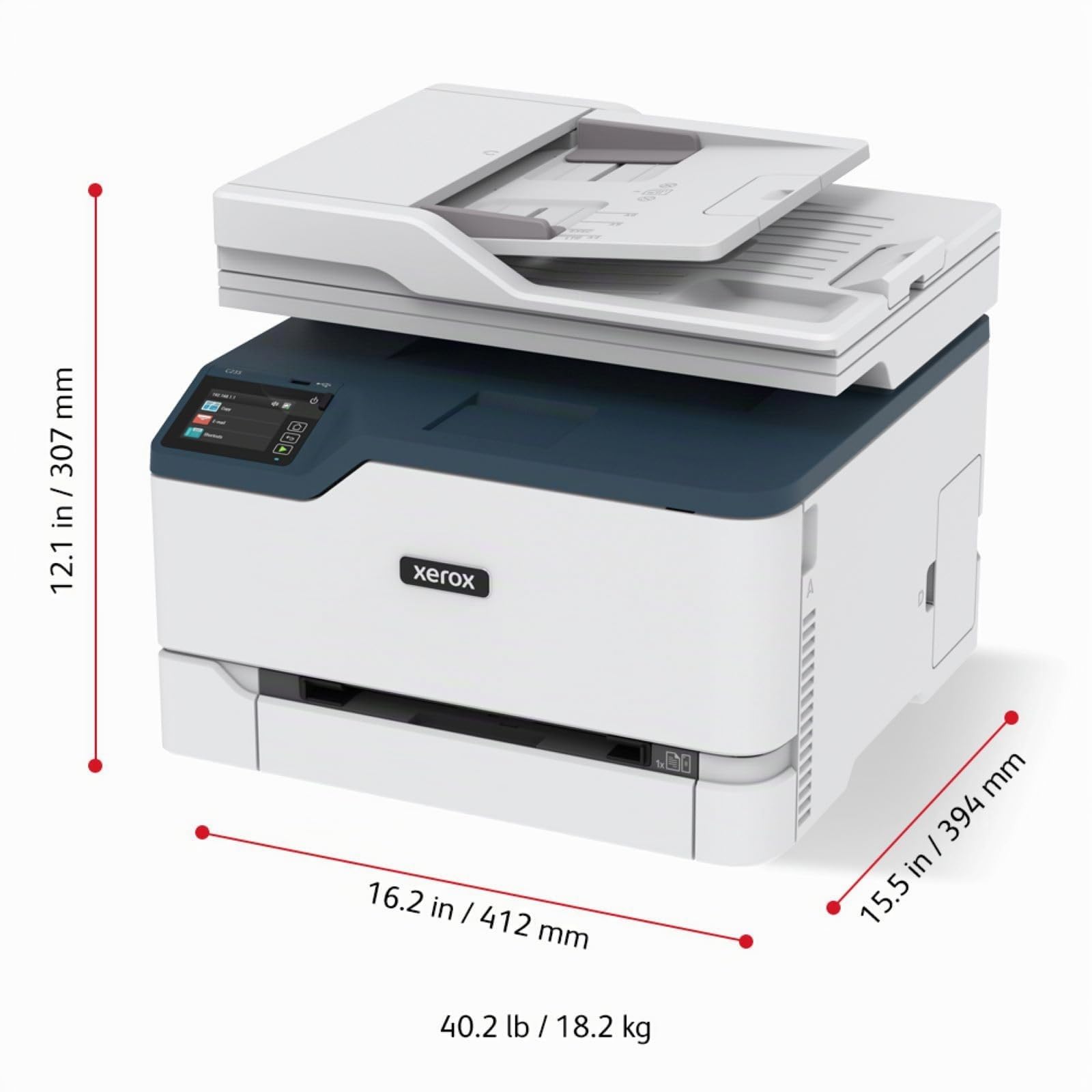Xerox C235dni Impresora Multifunción Láser Color A4 22ppm Inalámbrica Dúplex