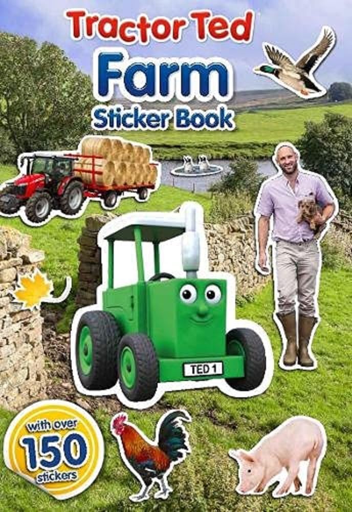 Tractor Ted Farm Sticker Book by Alexandra Heard - 9781838405762