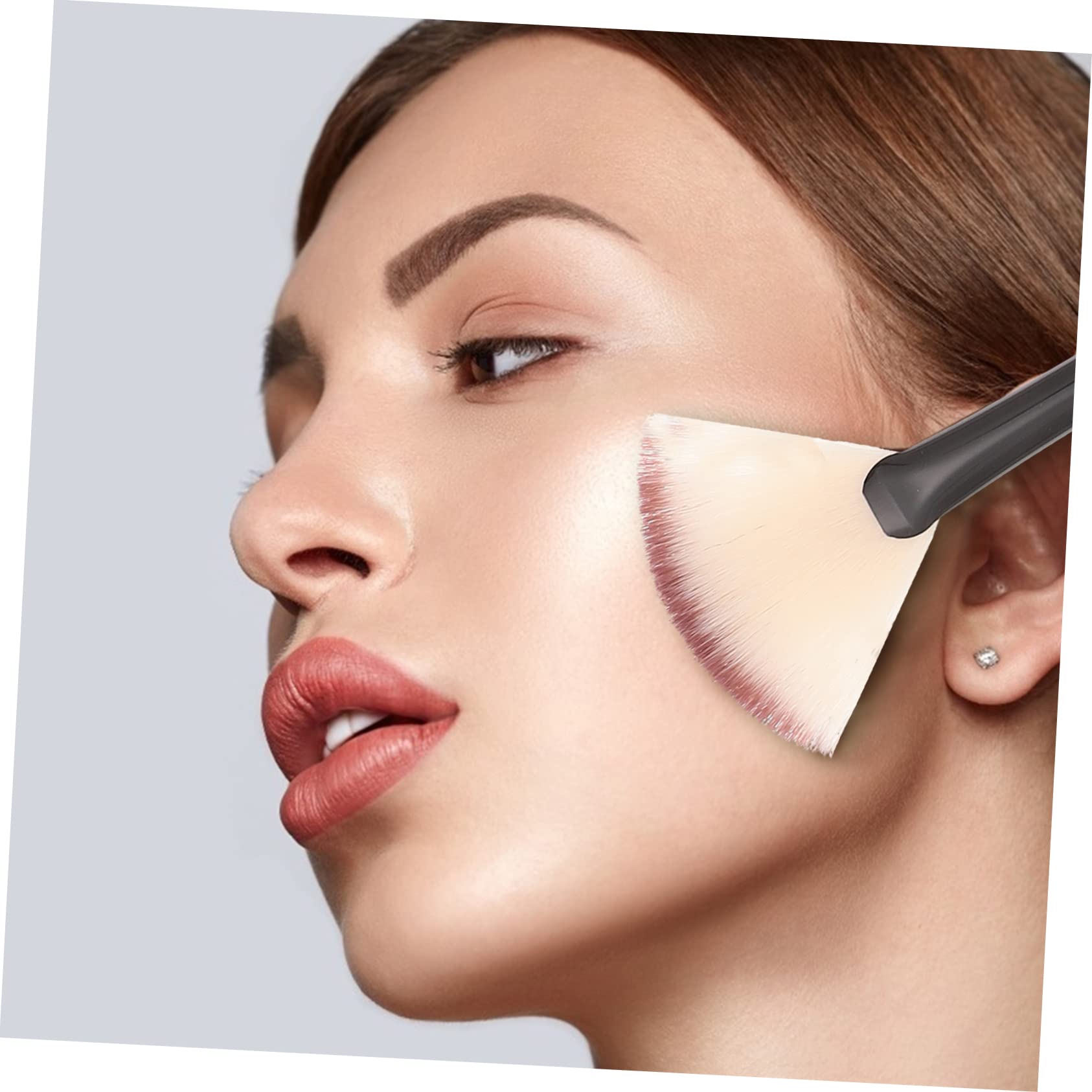 MAGICLULU 2 Set Di Pennelli Per Il Trattamento Della Pelle Per Il Trucco Set Di Pennelli Per Di Bellezza Per Il Pennello Applicatore Per A Forma Di Ventaglio Pennello Di Bellezza 12 Pezzi*2