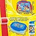 Get Trend Paw Patrol Water Bottle Lunch Box Lunch Bag Kids Set 3 Pcs Insulated Snack Bag for School Travel Gifts for Kids (Blue Paw Patrol)