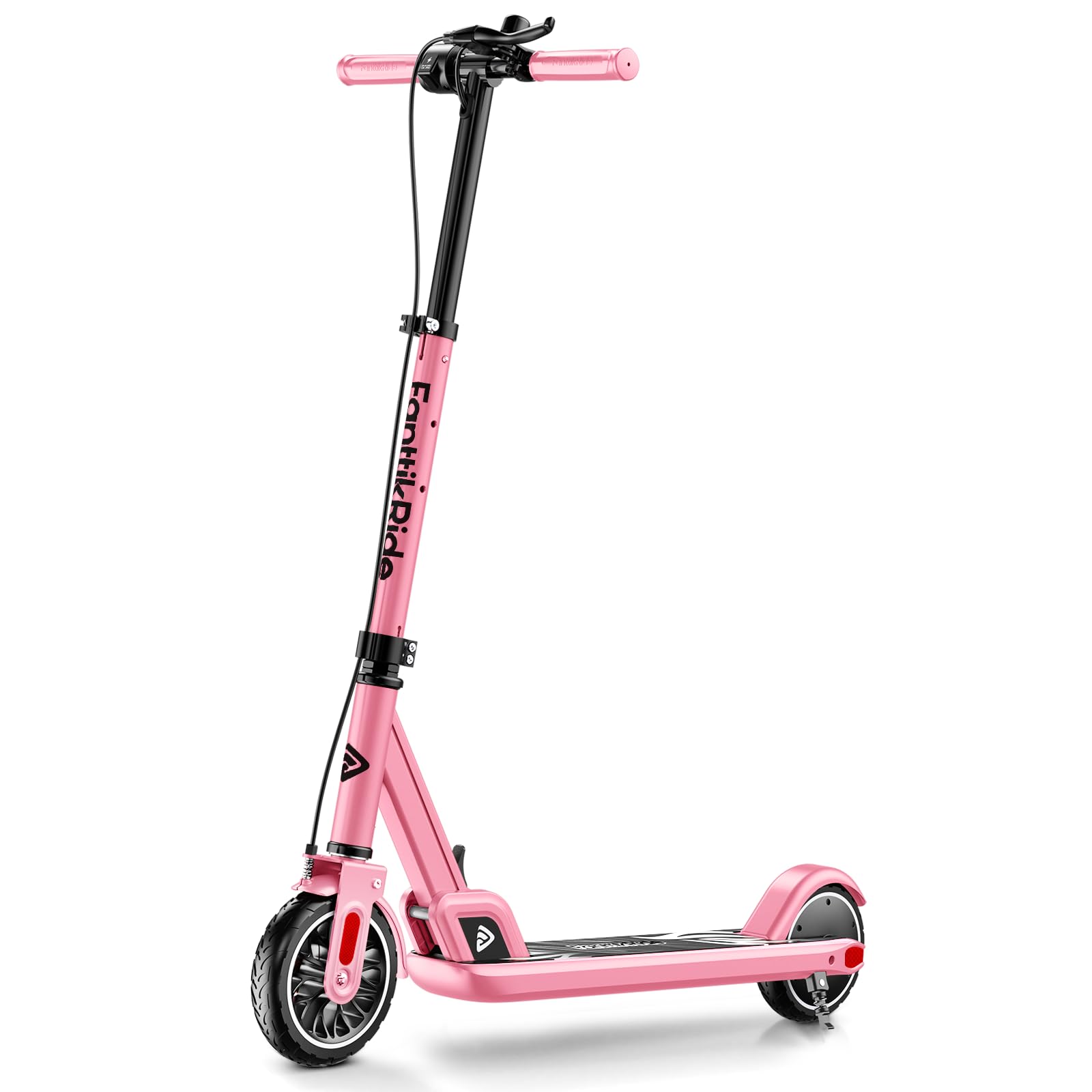 FanttikRide T9 Electric Scooter for Kids 4.3-5.6 ft,7/10/12 MPH, LED Battery Level, Height Adjustable and Foldable, Electric Scooter for Kids, for Teenager and Kids, Up to 40 mins