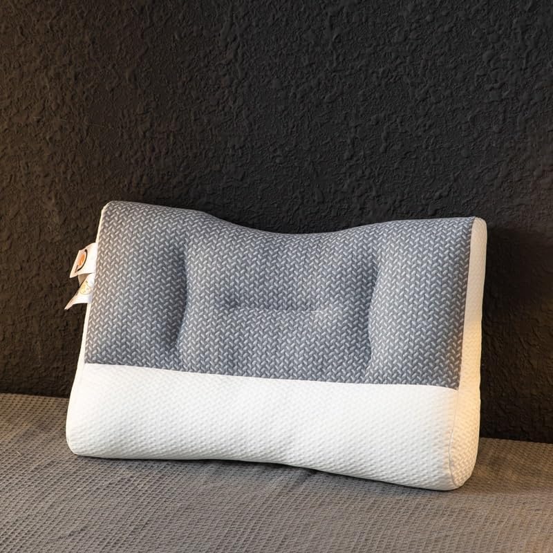 Soft Skin Friendly Deep Sleep Adult Knitted Cotton Pillow for Home Use