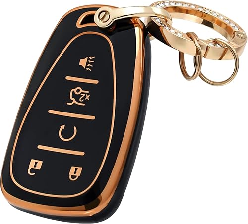 Miniatura 7 de OFFCURVE Funda para llavero de coche compatible con Chevy C5, Gris