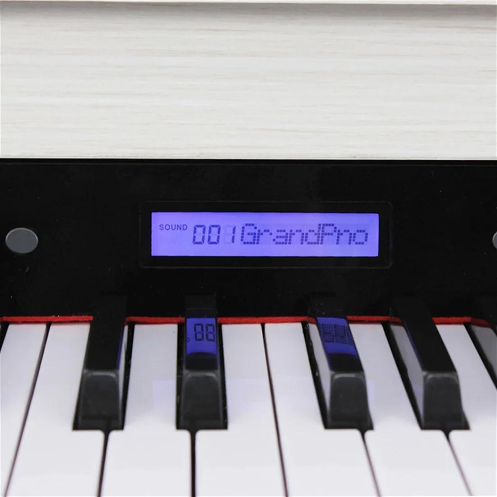 Multifunktions-Digitalpiano Mit 88 Tasten, Aufrechtes Elektronisches Klavier, Gewichtete Tastatur Mit Klavierbank Tragbares Elektronisches Klavier