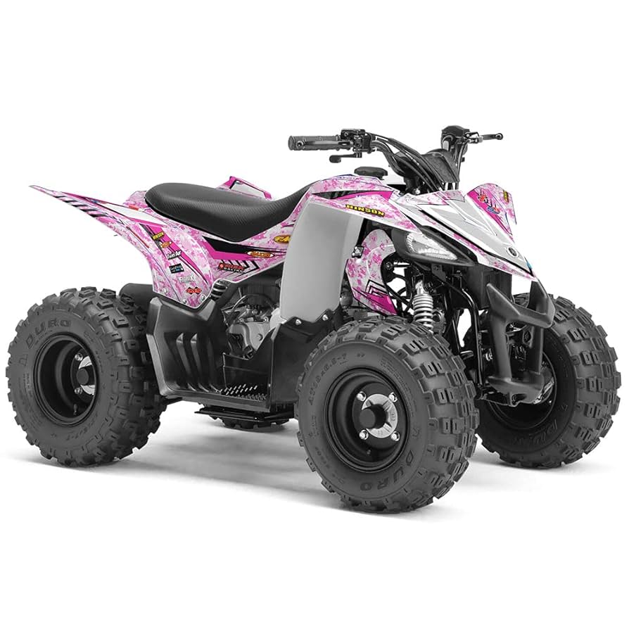 Amazon.com: 2017-2021 YFZ 50 Devious Pink Senge Graphics Kit