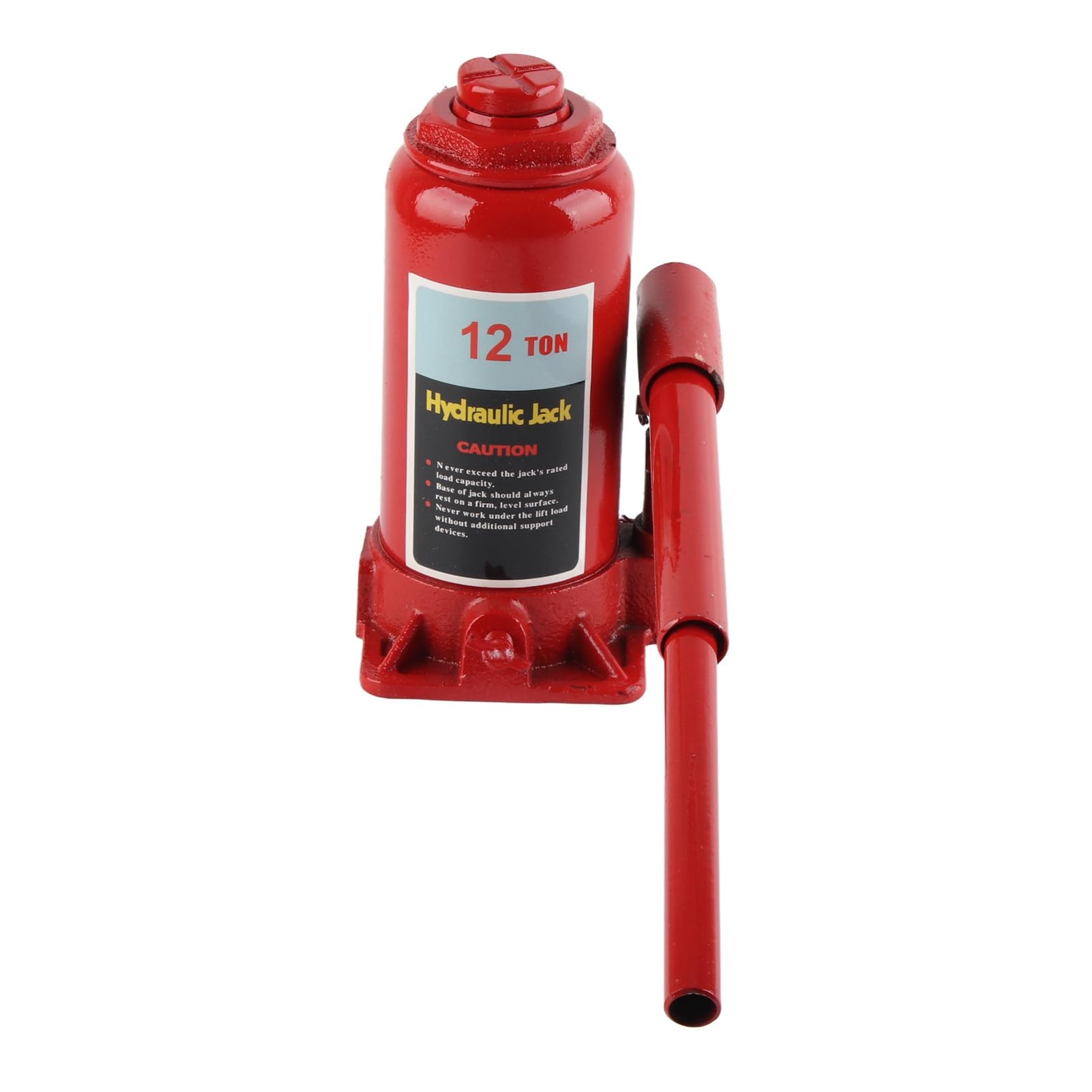 KIMISS Reescrito Gatos de Botella Hidráulicos de Primera Calidad de 12 Toneladas para Construcción Automotriz, Uso Agrícola Industrial, Gato de Botella Soldado de Alta Resistencia para Reparación