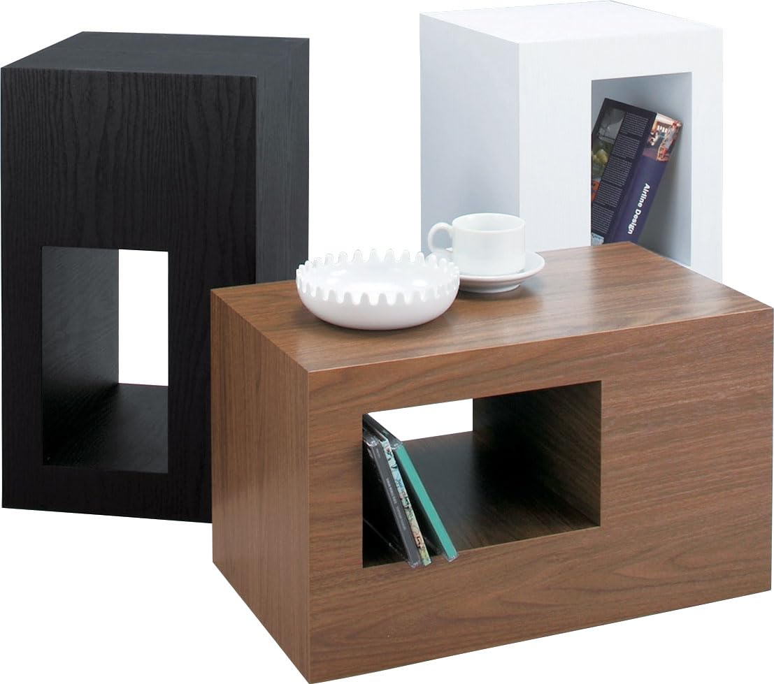 CEL-70WH セル サイドテーブル Amazon | AZUMAYA セル サイドテーブル CEL-70WH ※スツールとしても