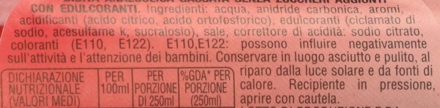 San Benedetto Ginger Zero PET Lot de 12 bouteilles sans sucre 0,75 l