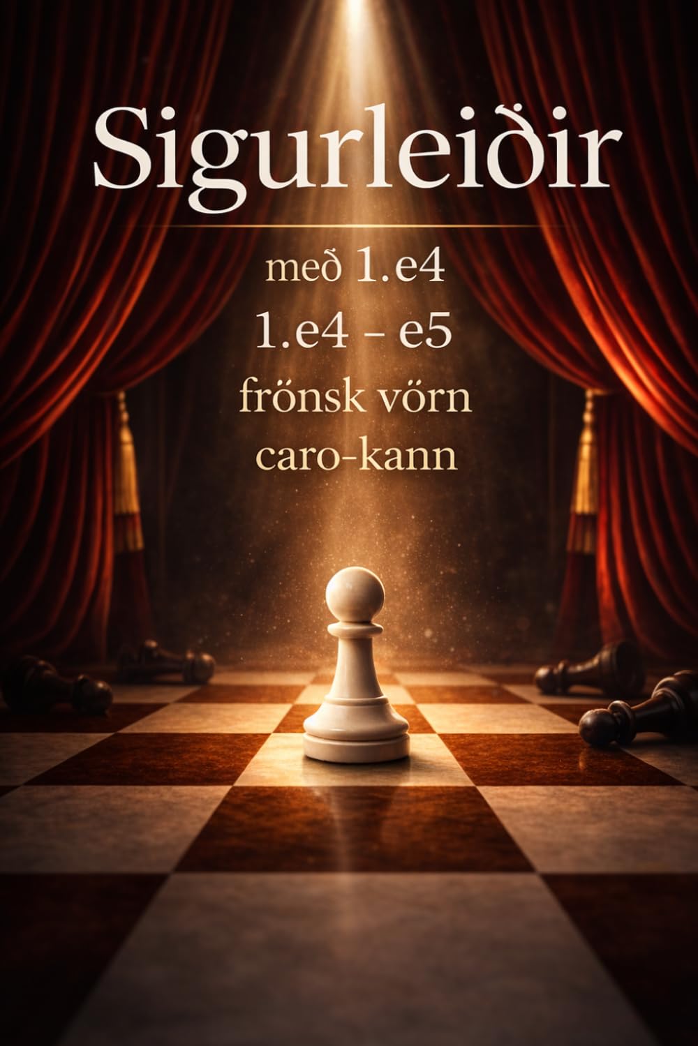 Sigurleiðir með 1. e4: 1. e4 - e5 , frönsk vörn, caro-kann