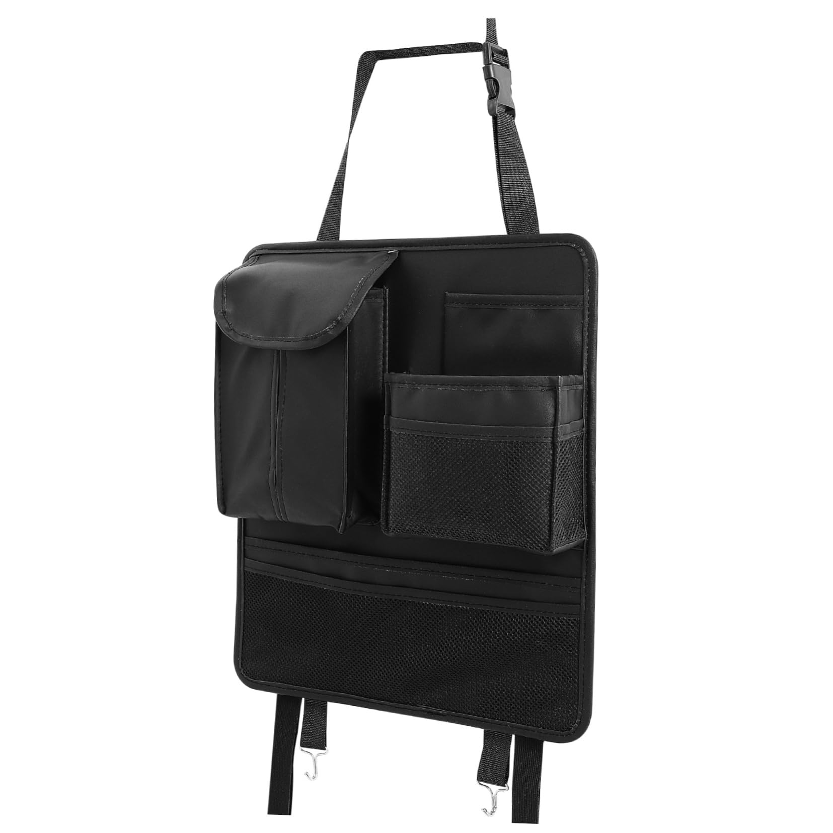 HAPINARY Back of Car Seat Organizer 39x34cm Seat Back Organizer Car Storage Bag Sturdy Easy Clean