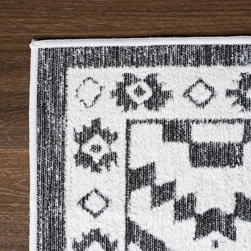 Tapete Decorativo Lavable Estilo Boho 2x3 Pies miniatura 4