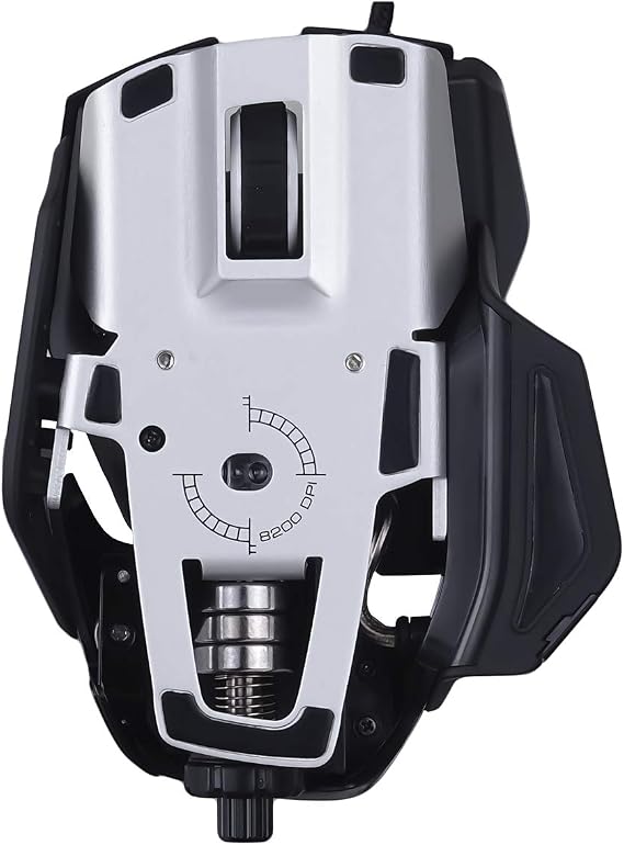 MAD CATZ MR04DCINBL000-0 RAT 6+ Wired Optical Gaming Mouse, Black