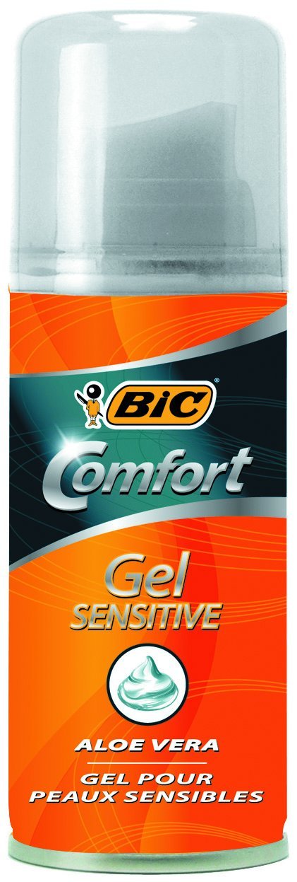 BICcomfort shaving gel for men, 75 ml