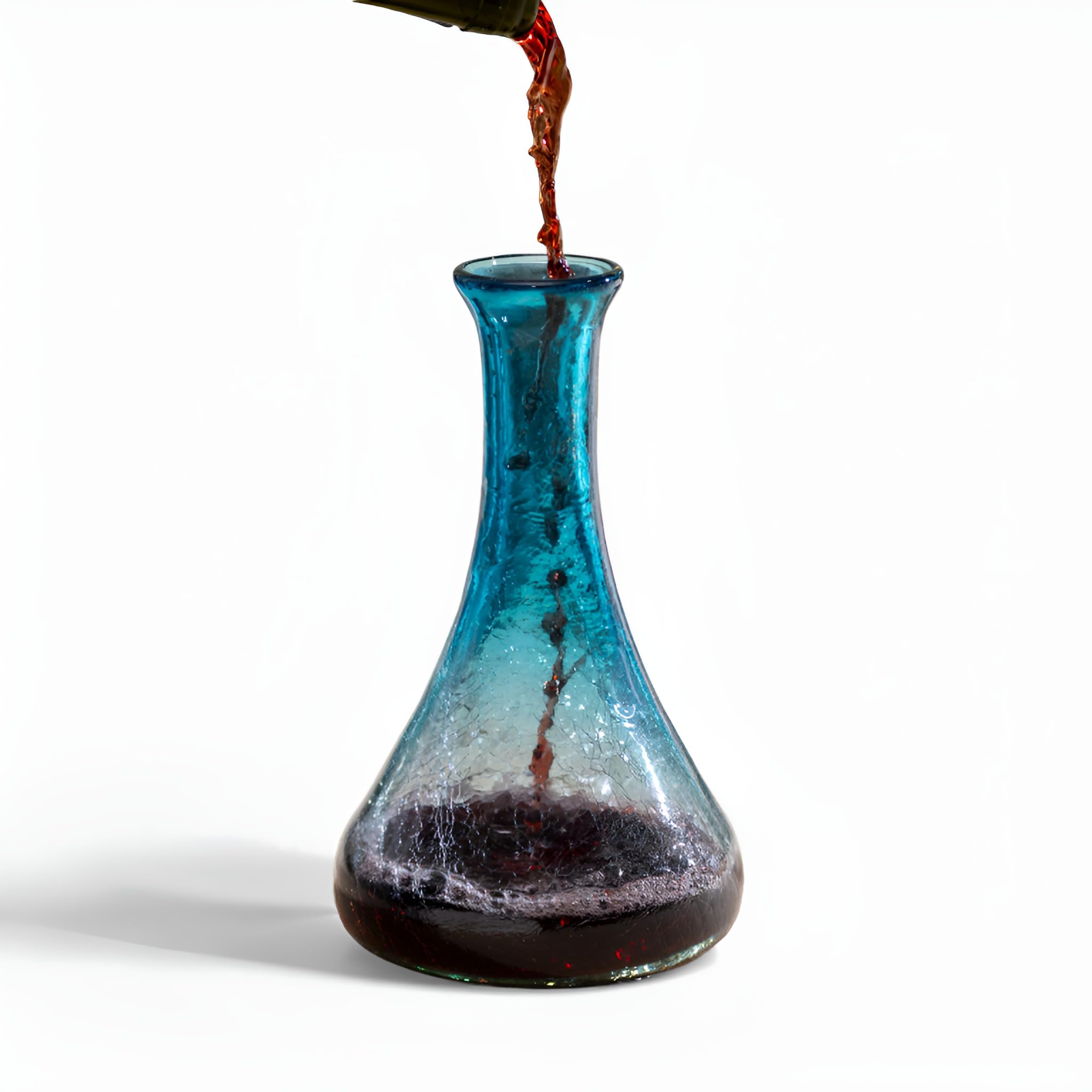 Amazon.com | Evergreen Garden Bambeco Maya Aqua Glass Wine