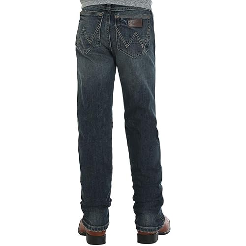 Wrangler Boys' Retro Slim Fit Straight Leg Jean