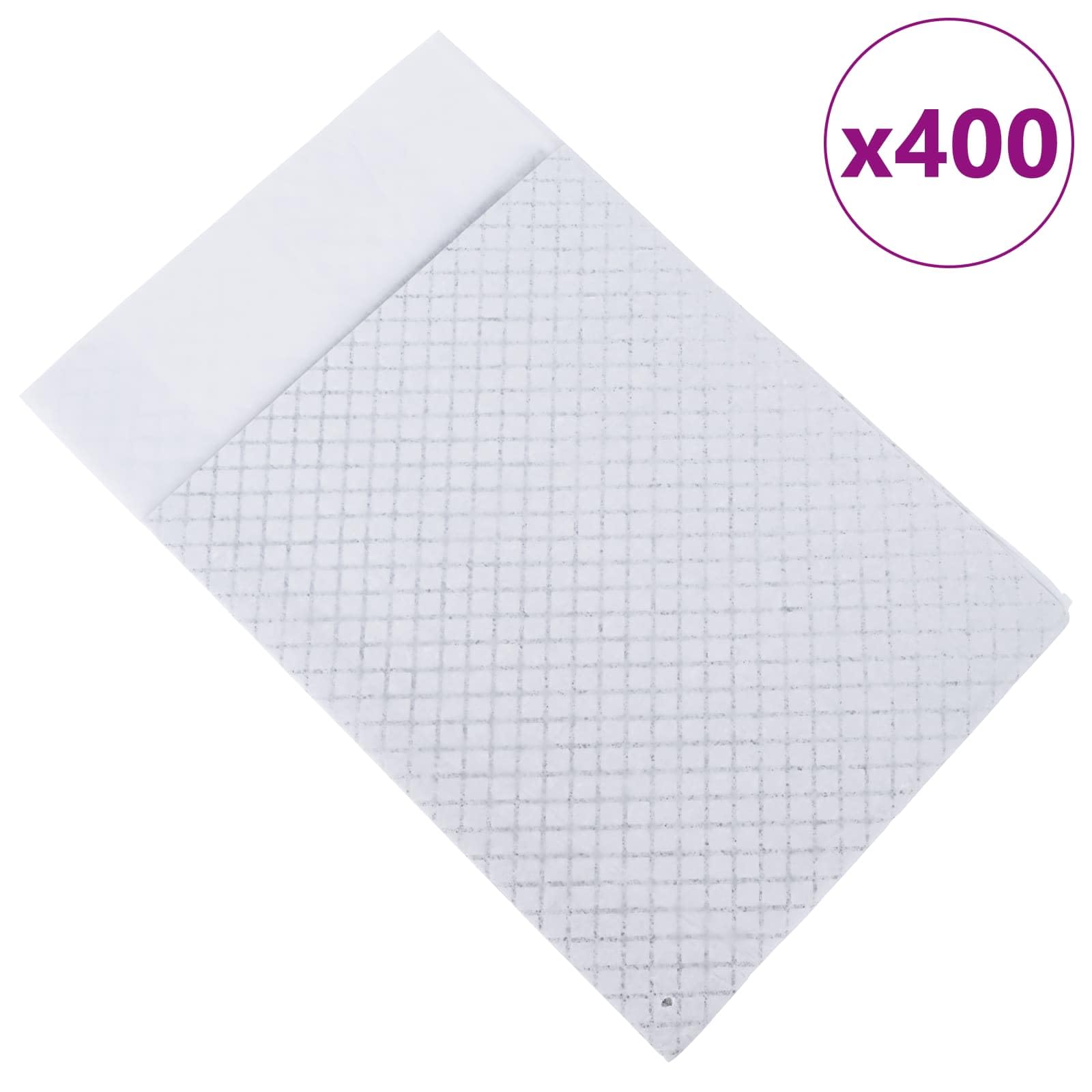 Włóknina, podkładka treningowa dla zwierząt domowych, 400 sztuk, 90 x 60 cm, chłonna podkładka z wiążącą zapachy, higiena dla szczeniąt, nietrzymania moczu i ochrona podłogi w mieszkaniu