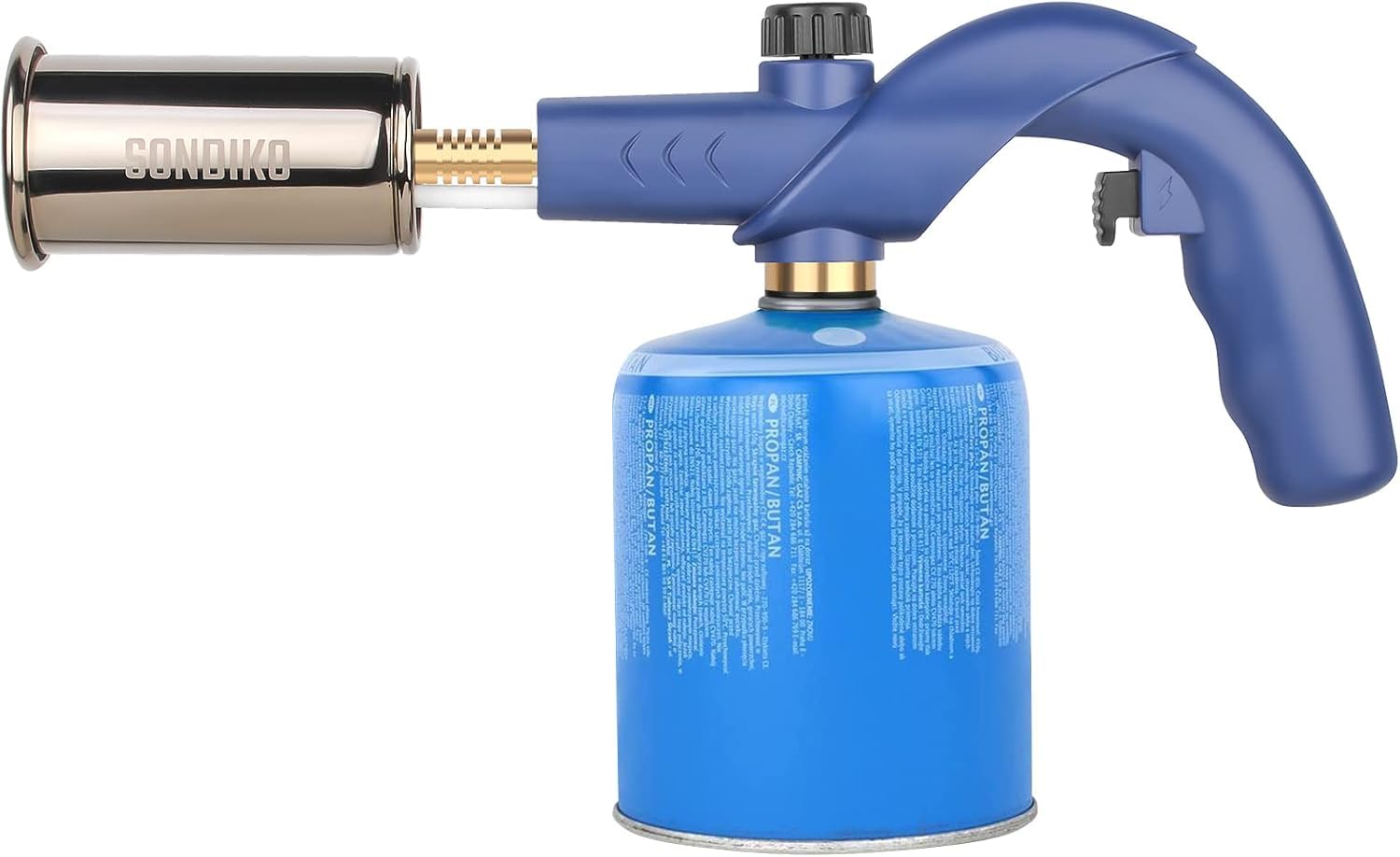 Sondiko Powerful Kitchen Torch, Propane Torch Grill Gun, Campfire Lighter, Charcoal Lighter, Ccocina Culinary Grill (Propane Tank Not Included)