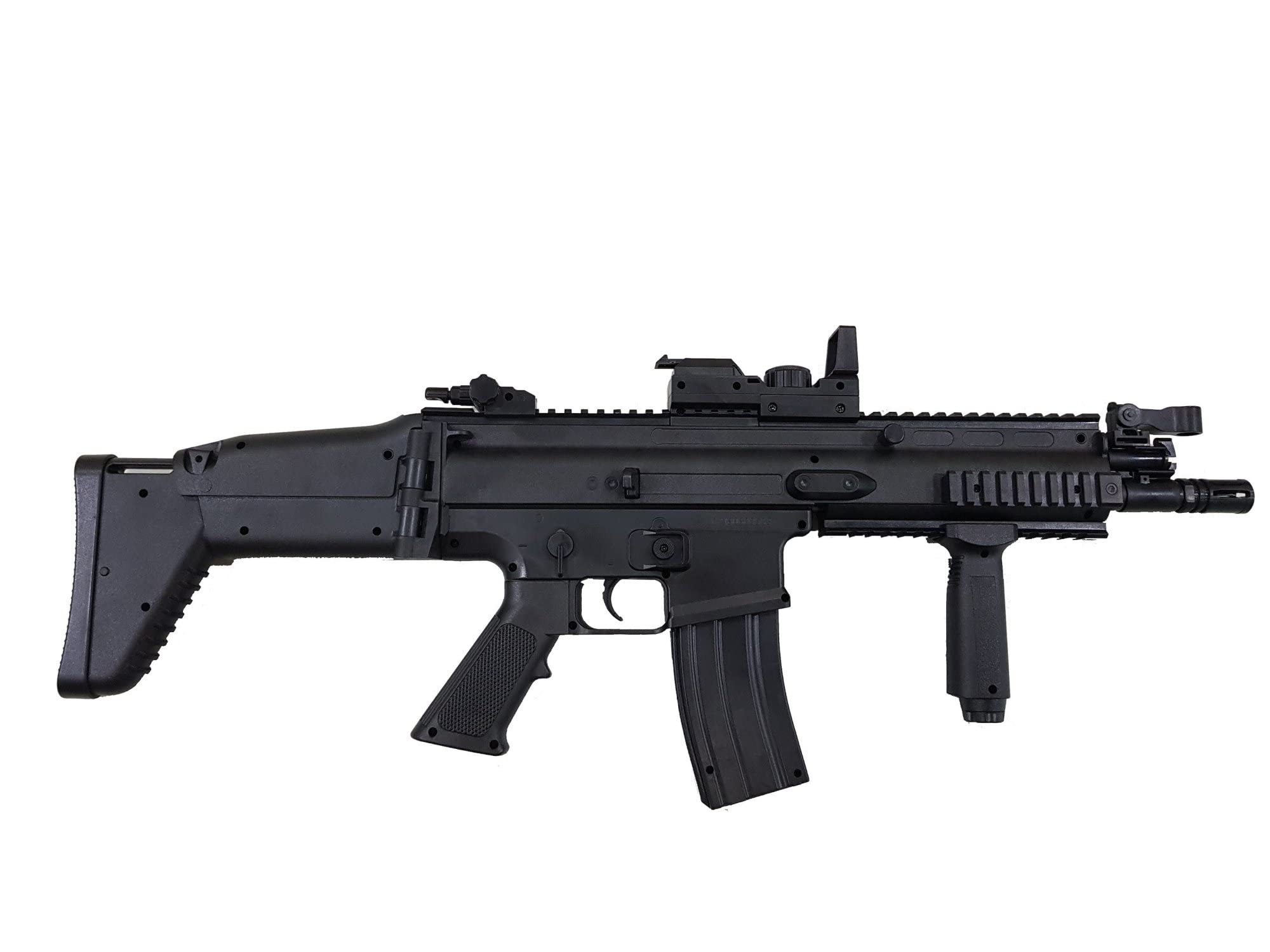 Pack complet Pacchetto Softair-Fucile FN Scar Elettrico e Pistola a Molla FNS-9 (0,5 Joule) + 500 Pallini