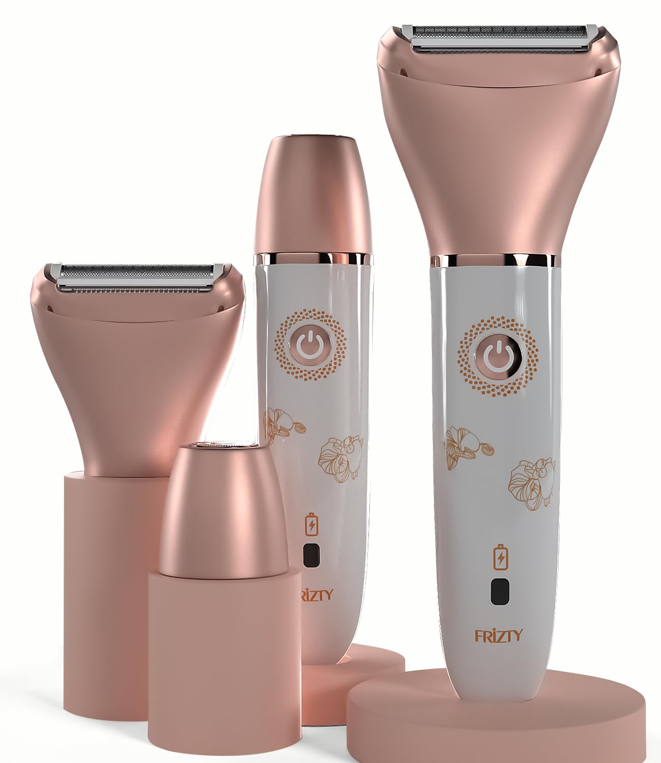 Frizty 2 in 1 Face & Body Trimmer for Women | 2 Heads- Bikini Trimmer & Shaver, Face Trimmer, Full Body Trimmer | Facial Hair Remover For Women | Epilator For Women | Rechargeable| Hair Remover For Women | 1 Year Warranty (B0BLYJ6CS1) Amazon Price History, Amazon Price Tracker