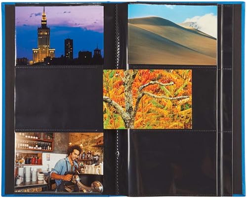 Miniatura 2 de Itoya ProFolio Deluxe Black Fabric 3-Up álbum de archivo 240 impresiones 4x6 álbum de fotos