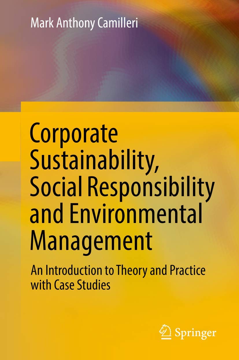 Corporate Sustainability, Social Responsibility and Environmental ...
