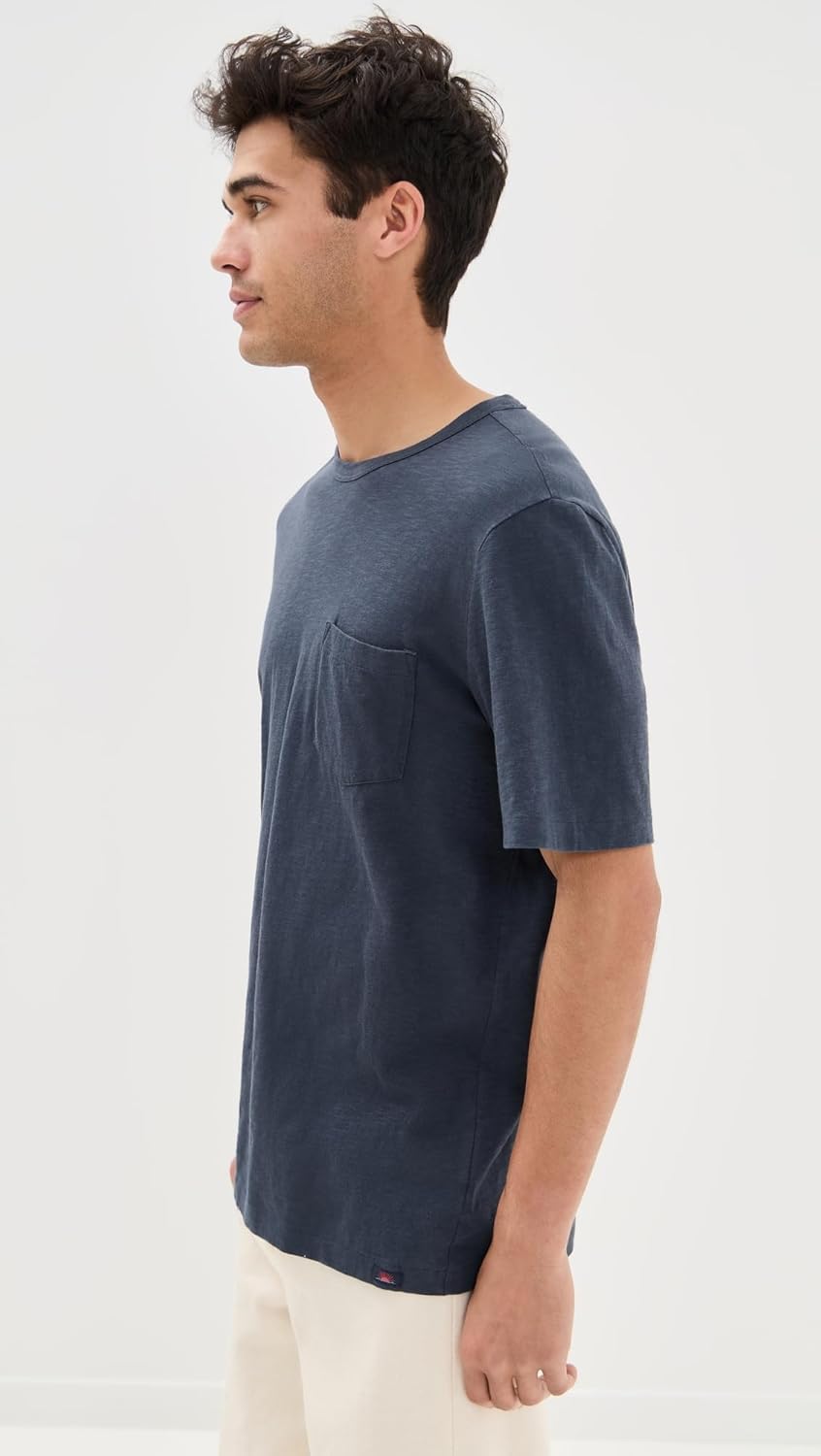 Faherty Men's Sunwashed Pocket Tee
