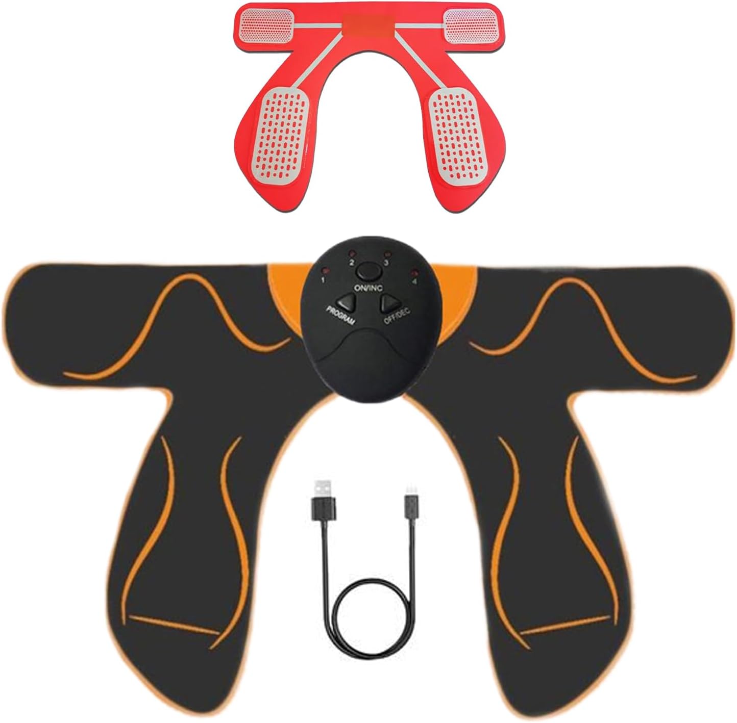 Butt Lift Trainer - Electronic Hip Exerciser | 10 Level Intensity for Enhanced Fitness Routines | Body Beauty Builder for Home, Gym, Offici