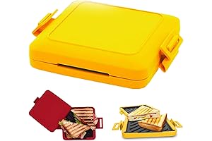 Microwave Grilled Cheese Maker: Micro Munchy Wireless and Electricity-Free Microwave Toastie Maker