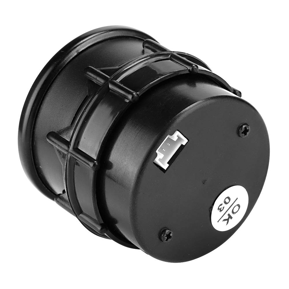 Misuratore della temperatura dell'acqua da 52 mm e 2 pollici con sensore per veicoli a 12 Volt, display a LED a 7 colori, indicatore digitale della temperatura dell'acqua,