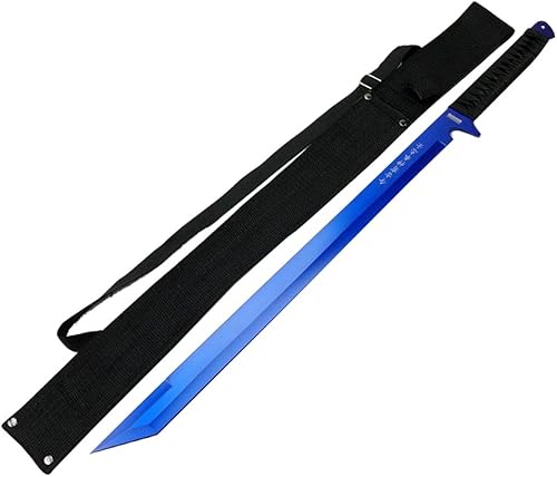 Miniatura 4 de Defender - Espada Ninja dorada de acero inoxidable con funda de 26 pulgadas