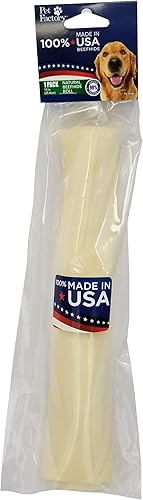 Vista 36 de Pet Factory 100% fabricado en Estados Unidos, rollo de piel de res de 12 pulgadas, sabor natural, 1 unidad/1 paquete