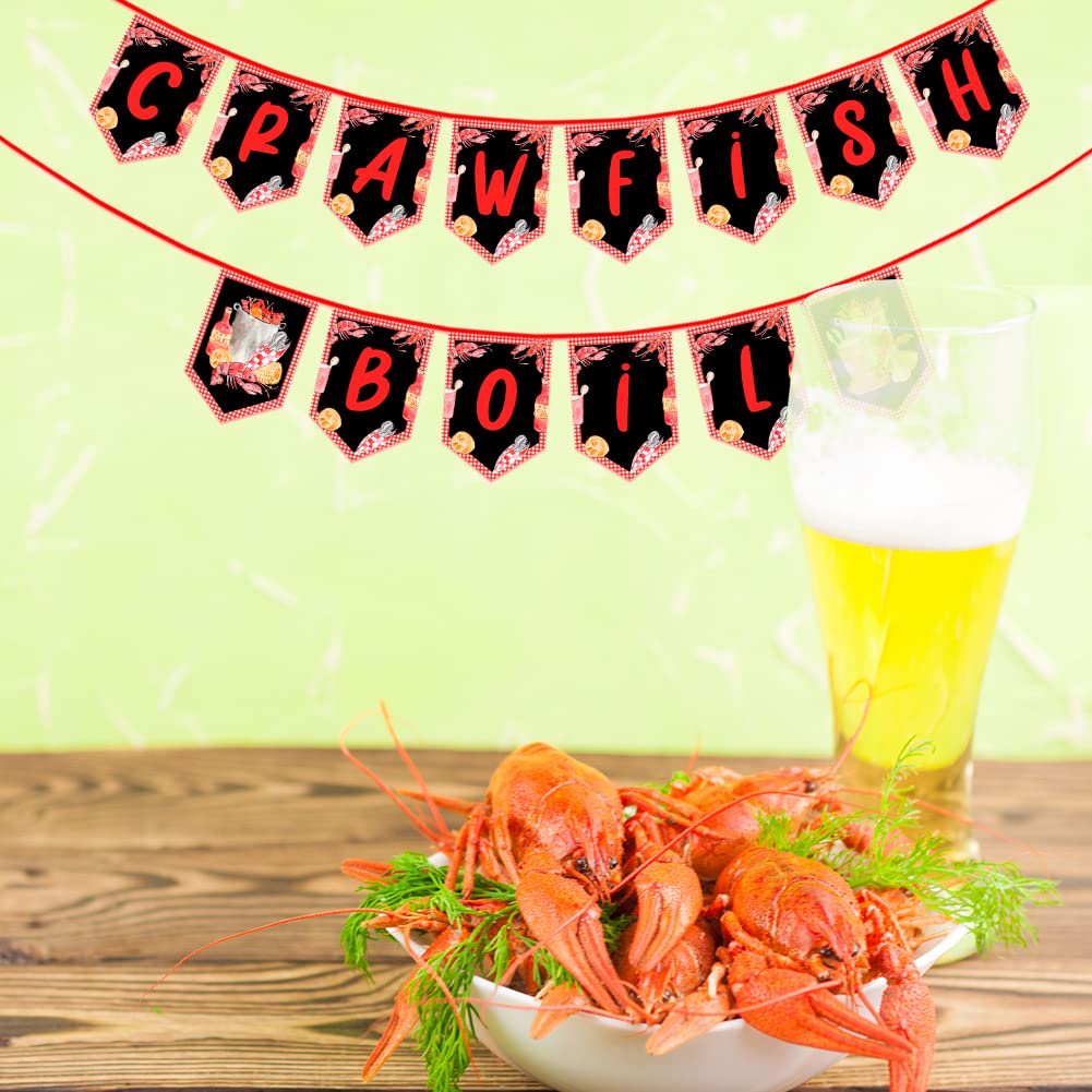 Crawfish Banner Hummer Party-Deko – 180 X 110 Cm, Polyester, Mit Metallösen, Für Innen & Außen