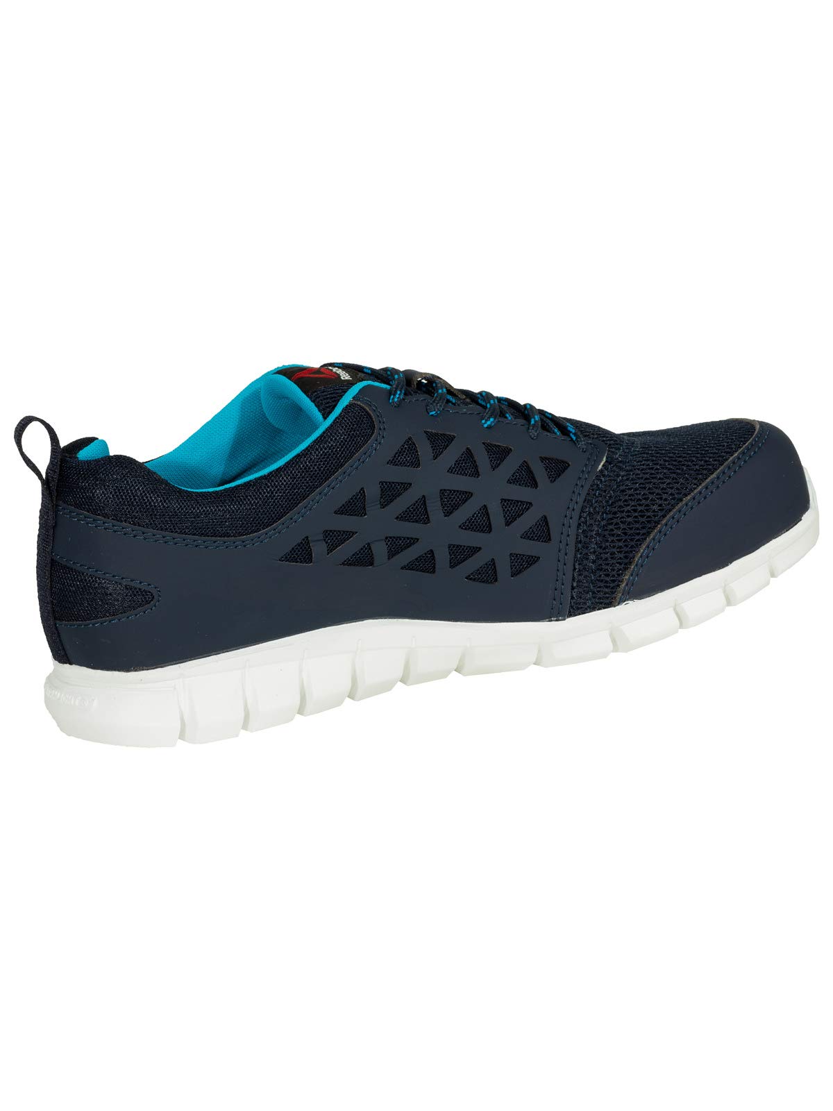 Reebok Sneakers di Sicurezza in Microfibra Blu Marino con Puntale in Alluminio S1P SRC 37 Blu Marino