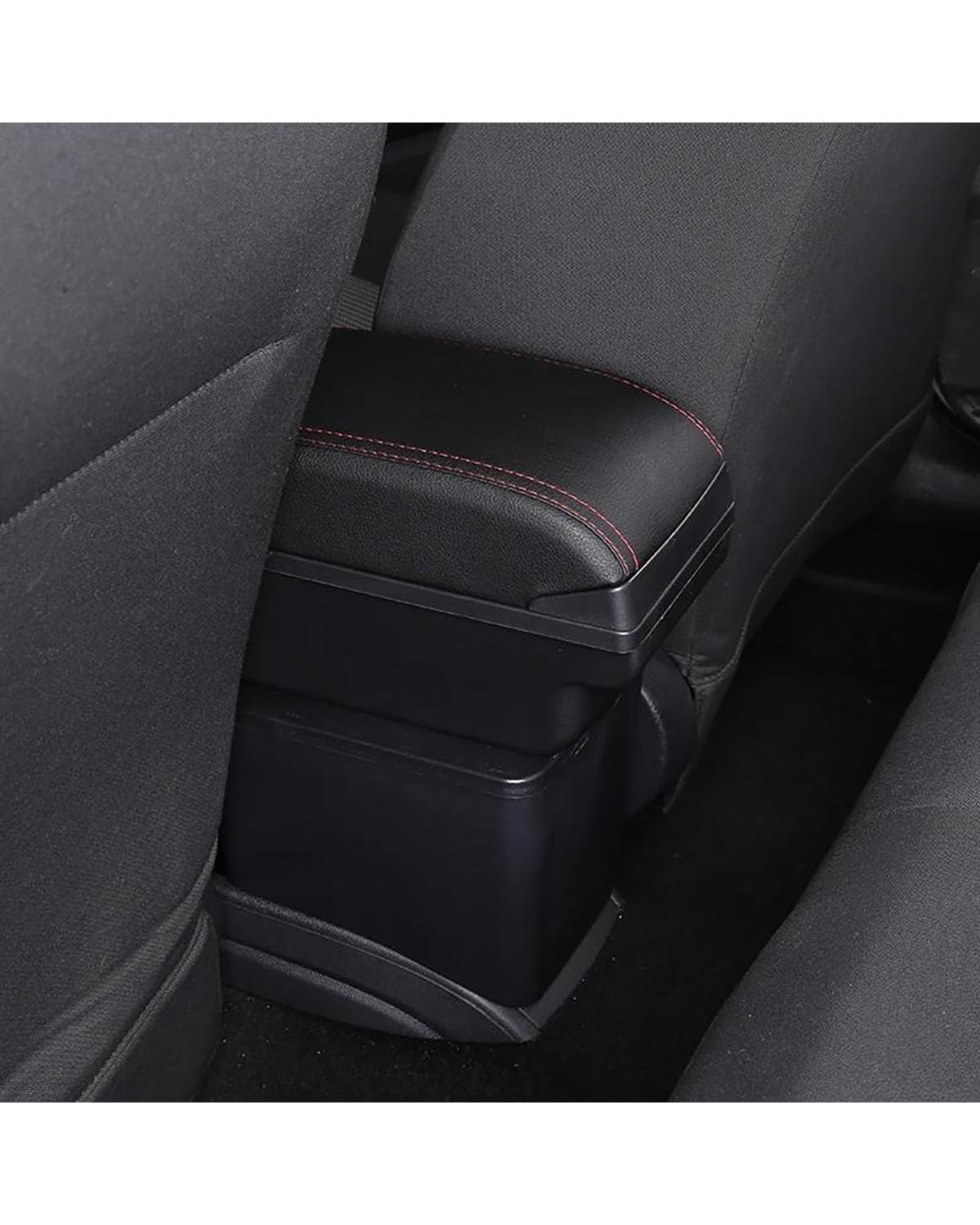 Accoudoir Voiture Central Boîte D'accoudoir Voiture Pièces Intérieures Voiture Boîte Rangement Pièces Rénovation Accessoires Voiture Détails Intérieurs USB pour Peugeot 307 Accoudoir Central(A2 Black