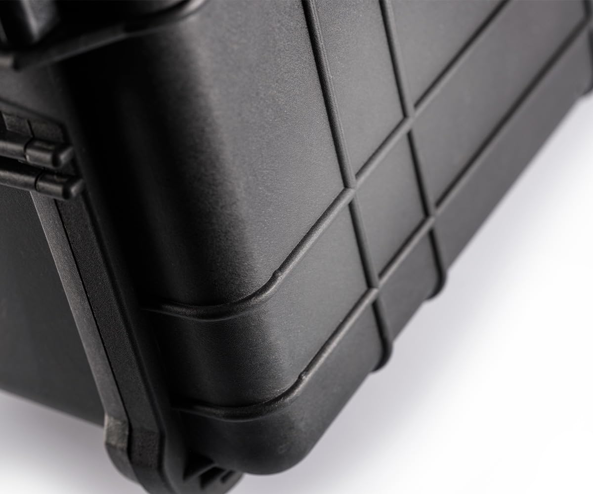 Apollo Case 6062 - Funda protectora de plástico duradero para equipos, absorbe los golpes con diseño delgado, antiarañazos y ligera, ideal para uso diario, Black, Minimalista, plástico duro,