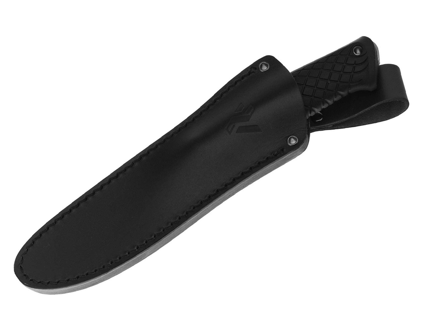 Steel Will Unisex – nóż dla dorosłych Druid 210, nieruchomy nóż, czarny, 27 cm