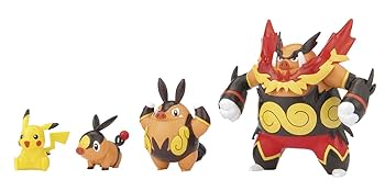 ポケモンプラモコレクション 進化シリーズ エンブオー進化セット ポケモンプラモコレクション 進化シリーズ エンブオー進化セット